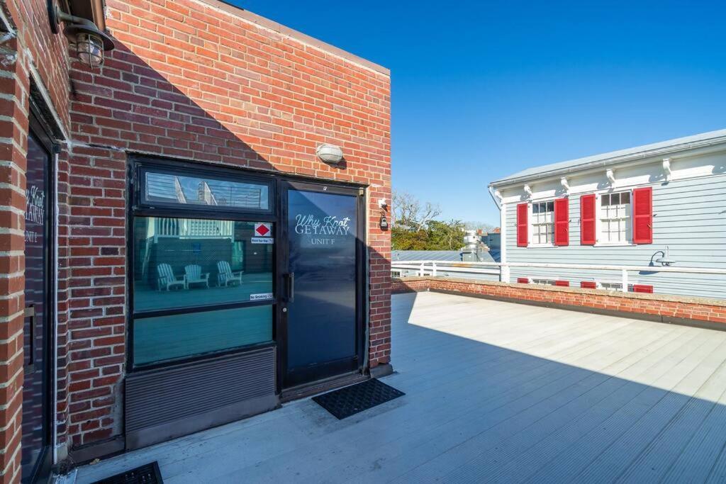 Why Knot Getaway…Rooftop With Waterview! Unit F Beaufort Buitenkant foto